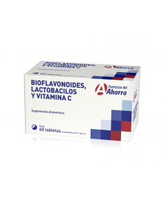 Marca del Ahorro Bioflavonoides/Lactobacilos/Vitamina C 60 tabletas