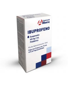 Marca del Ahorro Ibuprofeno Suspensión Pediátrica 15 mL