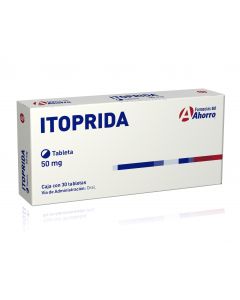 Itoprida 50 mg 30 tabs Marca Del Ahorro