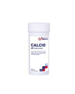 Calcio 500 mg 12 tabletas Efervescentes Marca del Ahorro
