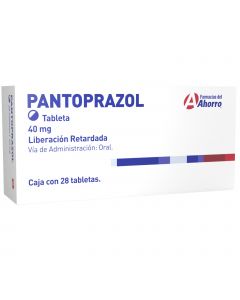 Pantoprazol 40 mg oral 28 tabs Marca Del Ahorro