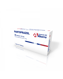 Pantoprazol 40 mg oral 7 tabs Marca Del Ahorro