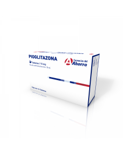 Imagen del medicamento Marca del Ahorro pioglitazona 15 mg oral 15
