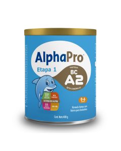 Leche alpha-pro 1 rep 400 g bsa   