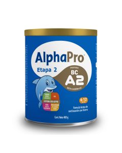 Leche alpha-pro 2 rep 400 g bsa   
