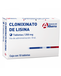 Marca del Ahorro  Clonixinato De Lisina 250 mg 10 grageas