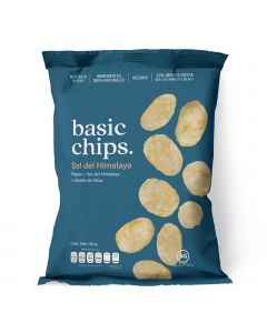 Basic Chips Aceite Oliva Sal del Himala 142 g
