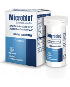 Microbiot suplemento alimenticio 14 tabletas