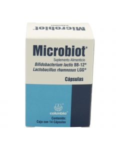 Microbiot 180 mg 14 capsulas 