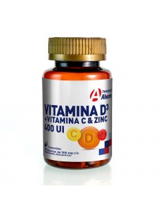Vitamina D 400Ui 60 cápsulas Marca del Ahorro