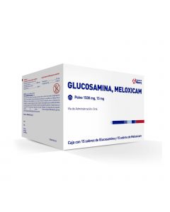 Glucosamina, Meloxicam Polvo 1500Mg, 15Mg Marca Del Ahorro