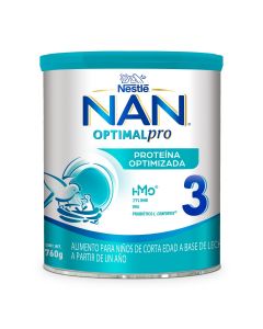 Alimento para niños NAN 3 Optimal Pro, a partir de 1 Año, 760g