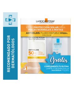 LRP Pack Anthelios Fluido Color + AMicelar 50ml SS 22