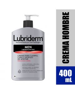 Crema Corporal LUBRIDERM® Men con Fragancia 400 ml