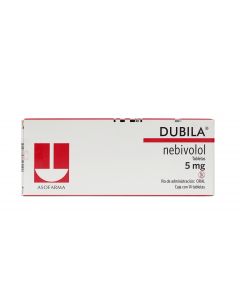 Imagen del medicamento Dubila 5 mg con 14 tabletas