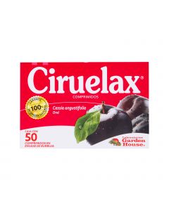 Ciruelax comprimidos 50 piezas