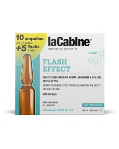 LaCabine Ampolletas Flash Effect Promo 10x2mL + 5 de Regalo