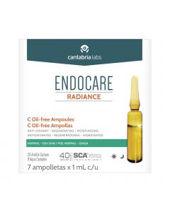 Endocare C Oil Free 7 ampolleta 1 ml
