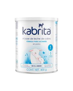Fórmula infantil a base de leche de cabra Kabrita etapa 1, 400 gr