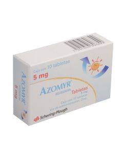 Imagen del medicamento Azomyr 5 Mg. Oral 10 Tabletas