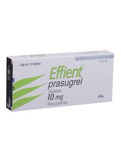 Imagen del medicamento Effient 10 Mg. 14 Tabletas Recub