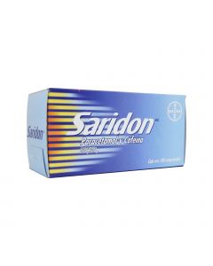 Imagen del medicamento Saridon Analgésico 100 Comprimidos