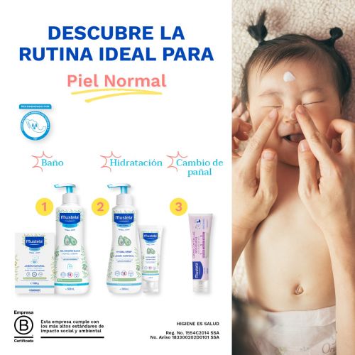 Farmacias del Ahorro, Mustela Hydra Bebé Loción Corporal para Piel Normal  de 300 ml