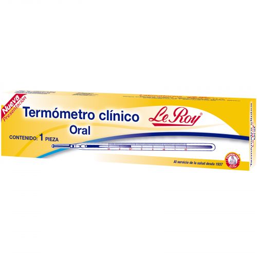 Farmacias del Ahorro, Termómetro clínico Le Roy - oral