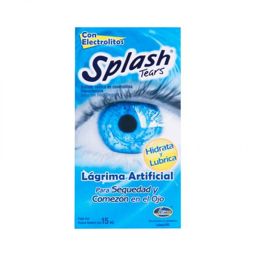Farmacias del Ahorro  Splash Tears lágrima artificial gotas 15 ml