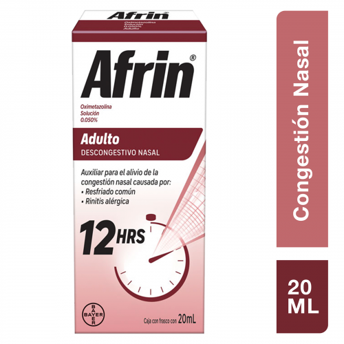 Farmacias del Ahorro, Afrin Adulto Descongestivo Nasal Spray 20 ml
