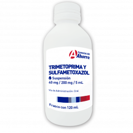 Marca del Ahorro Trimetoprima/Sulfametoxazol 40/200mg 120 ml Susp | Tienda  en línea a todo México - Farmacias del Ahorro